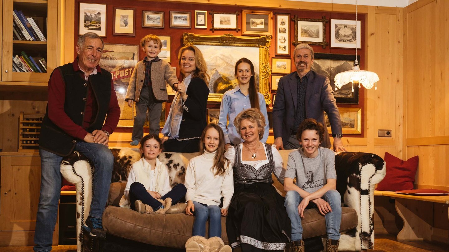 Gustav Thöni e la sua grande famiglia Gustav Thöni e la sua grande famiglia