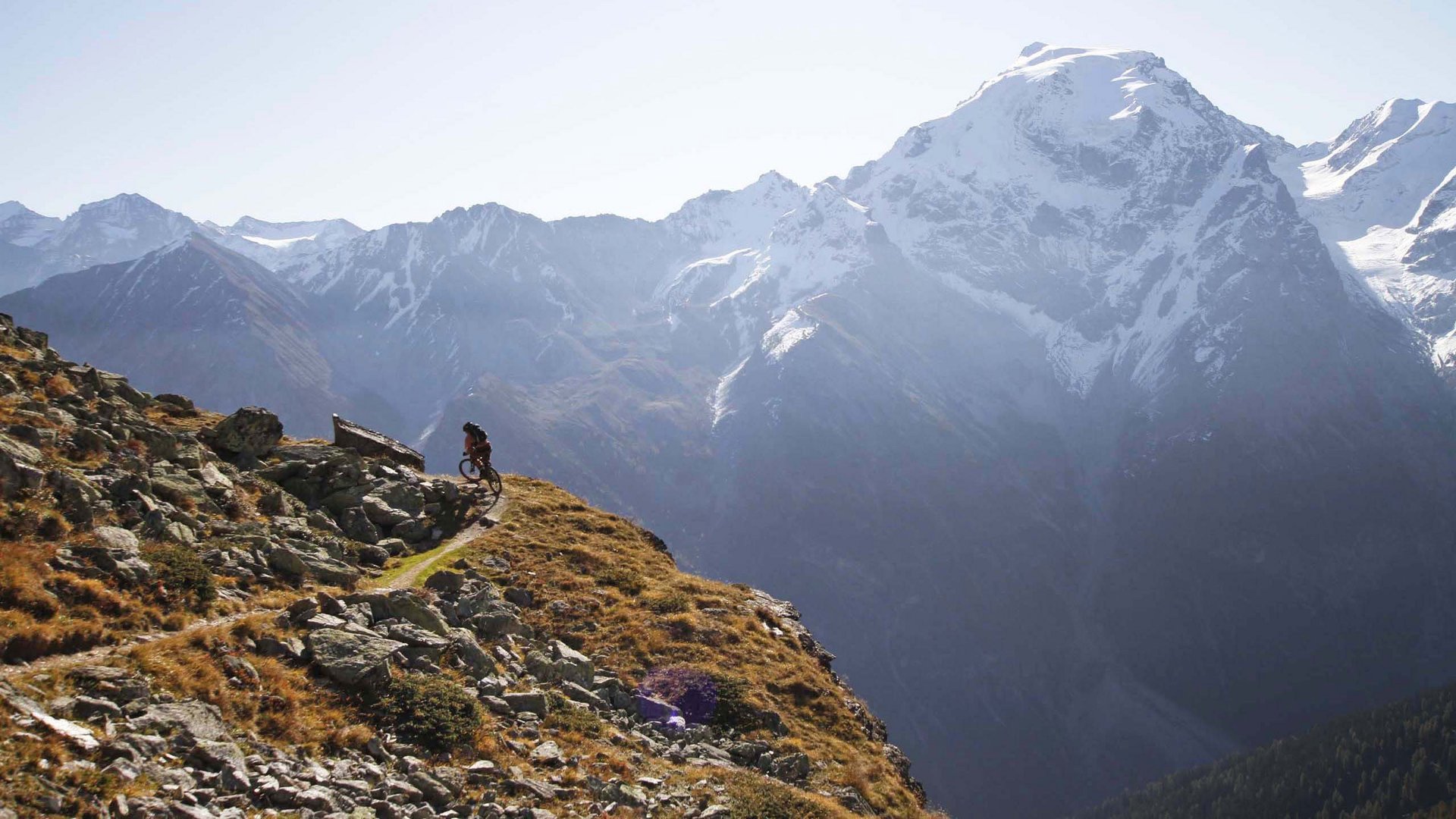 Hauptsache im Sattel: Biken und Reiten in Südtirol
